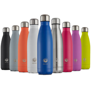 aqua bottle colour range in the 500ml size | Aquabottle.co.uk